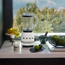 Smeg Porsche Retro Style 800W Jug Blender, 1.5L Carrara White BLF03PCWEU