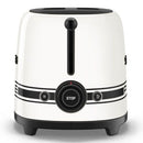 Smeg Porsche x Retro Style 2-Slice Toaster, 950W Carrara White TSF01PCWEU