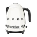 Smeg Porsche x Retro Style Cordless Kettle, 1.7L Carrara White KLF03PCWEU