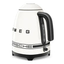 Smeg Porsche x Retro Style Cordless Kettle, 1.7L Carrara White KLF03PCWEU