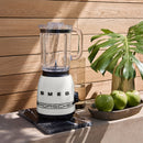 Smeg Porsche Retro Style 800W Jug Blender, 1.5L Carrara White BLF03PCWEU