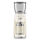 Smeg 150W Retro Coffee Grinder Cream CGF01CR