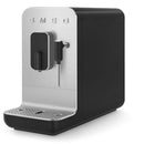Smeg Bean-to-Cup Automatic Espresso Coffee Machine with Steam Wand Matt Black BCC12BLMEU
