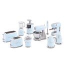Smeg 50'S Style Espresso Manual Coffee Machine Pastel Blue ECF01PBSA