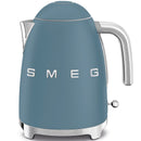 Smeg Retro 50's Style 1.7 Litre Matt Electric Kettle Storm Blue KLF03SBMEU