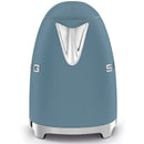 Smeg Retro 50's Style 1.7 Litre Matt Electric Kettle Storm Blue KLF03SBMEU