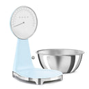 Smeg 50's Style Analog And Digital Kitchen Scale Pastel Blue Glossy KSF01PBWW