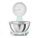 Smeg 50's Style Analog And Digital Kitchen Scale Pastel Green Glossy KSF01PGWW