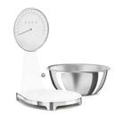 Smeg 50's Style Analog And Digital Kitchen Scale White Glossy KSF01WHWW