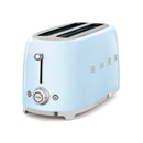 Smeg Retro 1500W 4 Slice Toaster Pastel Blue TSF02PBSA
