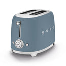Smeg Retro 50's Style 950W 2 Slice Toaster Matt Storm Blue TSF01SBMEU