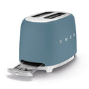 Smeg Retro 50's Style 950W 2 Slice Toaster Matt Storm Blue TSF01SBMEU