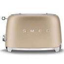Smeg Retro 950W 2 Slice Toaster Matte Champagne TSF01CHMSA