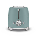 Smeg Retro 50's Style 950W 2 Slice Toaster Matt Emerald Green TSF01EGMEU