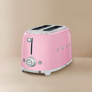Smeg Retro 950W 2-Slice Toaster Pink TSF01PKSA