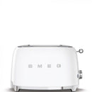 Smeg  Retro 950W 2-Slice Toaster White TSF01WHSA